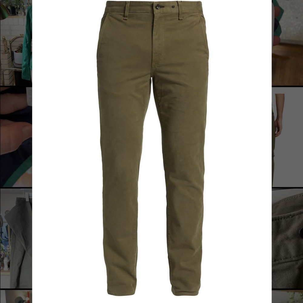 Rag & Bone chino twill pant 32